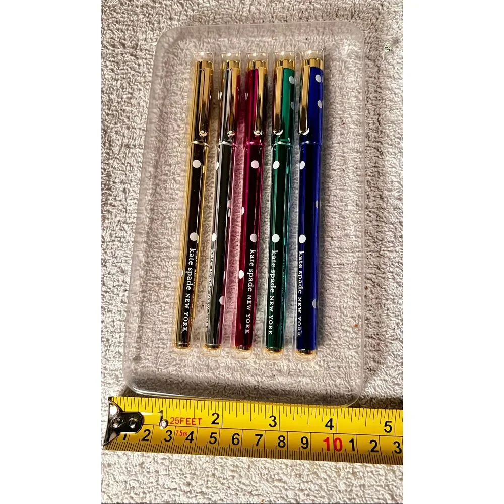 Kate Spade New York Colorblock Metallic Gel Pen Set (Set of 5) New